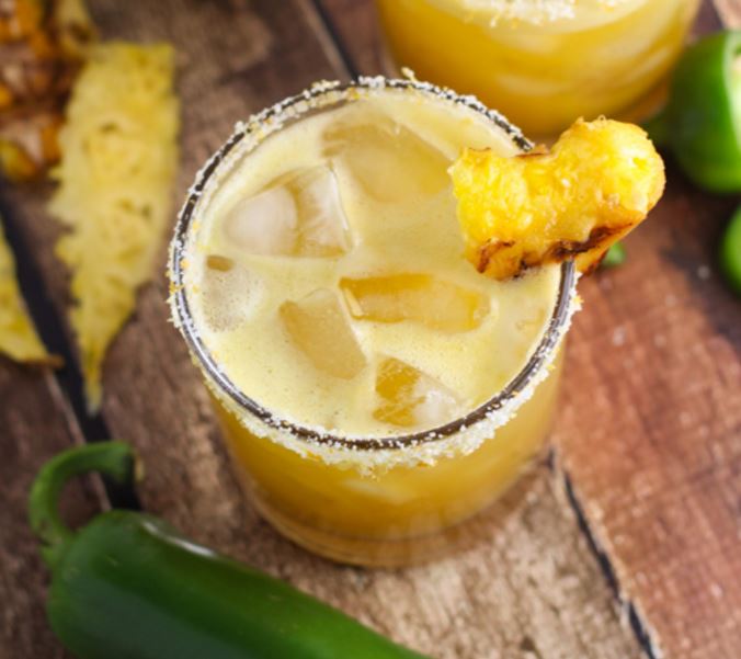 Grilling with AmeriGas Grilled Pineapple Margarita